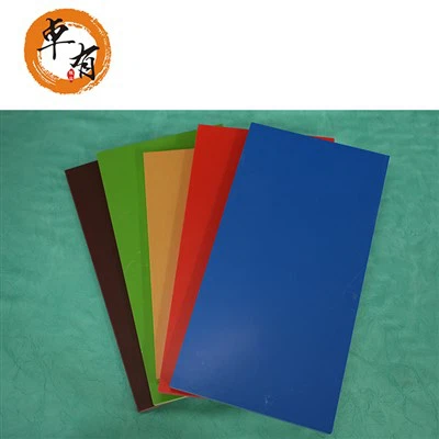 Niebieska płyta pcv